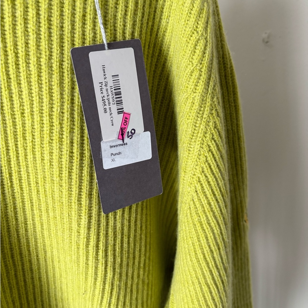Hawico Mens Cashmere Crew Neck Sweater - Picture 3 of 6